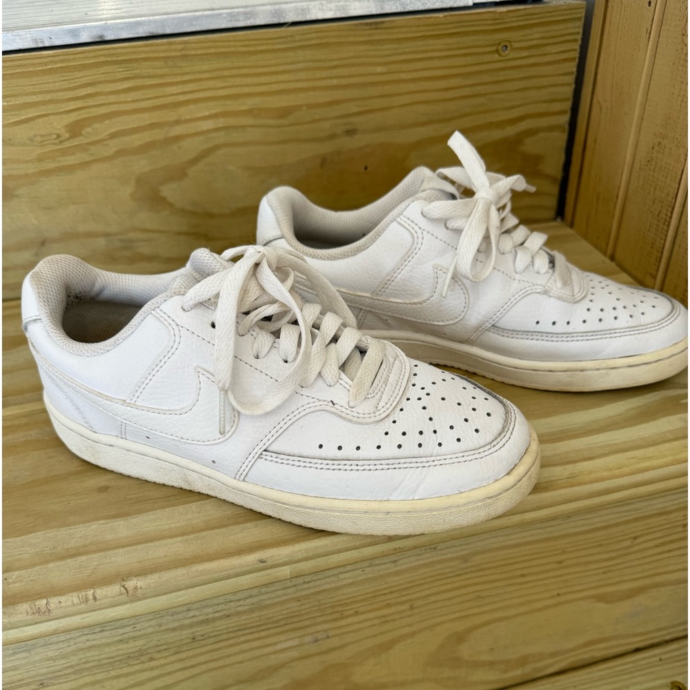Nike white shoes